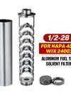 WoWAutoPart 1/2-28 5/8-24 Car Fuel Filters Caps Fuel Trap Solvent Filte NaPa 4003 WIX 24003 Car Solvent Automobiles Filters Cups Parts