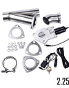 WoWAutoPart 2.25 Inch Manual Single Electric Exhaust Cutout System