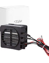 Fdit PTC Car Air Heater 100W 12V Energy Saving Small Space Car Fan Heater Constant Temperature Heating Element Heaters (12V 100W)