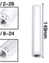 WoWAutoPart 1/2-28 5/8-24 Aluminum Solvent Trap Fuel Filter for NAPA 4003 WIX 24003, 11 Pcs, 6" L, 1.050" OD, 7/8" ID