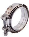 WoWAutoPart V-Band Clamp With Stainless Steel Male&Female Interlocking Flanges