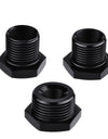 WoWAutoPart Oil Filter Threaded Adapter 5/8-24 To 3/4-16 NPT 5-8/24 To 13/16-16NPT Pipe Reducer Port Plug