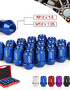 Universal 35MM 20PCS Racing Forged 7075-T6 Lightweight Wheel Lug Nuts M12x1.25  Car Accessories Have In Stock RS-LN045