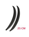 2Pcs/set Carbon Fiber Fender Flares Arch Wheel Eyebrows Protector Mudguards Sticker Universal 25CM 33CM LKT008