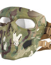 Tactical Paintball Skull Masks Outdoor Breathable Hunting Shooting Skull Mask Military Full Face Safety Airsoft Paintball Masks