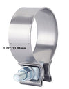 WoWAutoPart 2.25" Stainless Steel Narrow Band Exhaust Seal Clamp