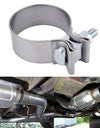 WoWAutoPart 2.5" Stainless Steel Narrow Band Exhaust Seal Clamp
