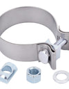 WoWAutoPart 3" Stainless Steel Narrow Band Exhaust Seal Clamp