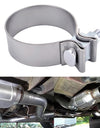 WoWAutoPart 3" Stainless Steel Narrow Band Exhaust Seal Clamp