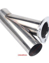 WoWAutoPart 2.5 Inch Manual Stainless Steel Single Exhaust Cutout System