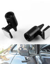 Universal 2 pieces Deer Whistle Device Bell Automotive Black Deer Warning Whistles Auto Safety Alert Device  TUR009-2