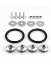 JDM Style Aluminum Bumper Quick Release Fasteners Fender Washers For Honda Civic Integra And Universal Car RS-QRF001