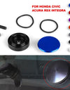 Rear Wiper Delete Kit Block Off Plug Cap For Honda Civic Si 2002 2003 2004 2005 Acura Integra 1990-2001 RSX 2002-2006 RS-ENL016