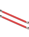 Professional 2PCS Adjustable Front Bumper Lip Splitter Strut Tie Bar Support Rod 200MM Car Styling Accessories RS-BTD009