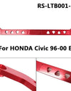 Red Sliver car styling High Quality Aluminum Rear Billet Lower Tie Bar For HONDA CIVIC 96-00 EK RS3-LTB001-EK