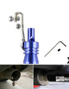 New Universal Vehicle Exhaust Sile Turbo Sound Exhaust Muffler Pipe Whistle Light Weight Material Size XL RS-TUR006