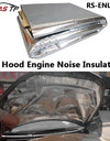 Car Hood Engine Firewall Heat Mat Deadener Sound Insulation Deadening Material Aluminum Foil Sticker 140cm x100cm RS3-ENL009