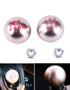 New 1Pcs Car Styling 5&6  Speed Manual Round Gear Shift Knobs M10x1.5 Thread for Honda /Civic /Odyssey /Accord RS-SFN052