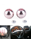 Fashion Design 1Pcs 5 Speed/6 Speed Aluminum Round Gear Shift Knob Manual Transmission with Screw for Honda Civic RS-SFN05