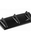 Universal Auto Rear Bumper Chassis Shark Fin Chassis Diversion Plate Fittings 3 Wing Size S RS-LKT025-S
