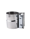 -2.25"/2.5"3.0" Stainless Steel Lap Joint Exhaust Band Coupler Sleeve Clamp Car Pipe Replacement Accessories RS-CR1014