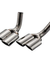 New Stainless Steel Rear Exhaust Pipes Tips Ends Muffler Fit For Mercedes Benz G500 G55 G463 G550 2007-2015 RS-CR8102