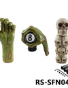 Halloween style Green Devil hand  Gear Shift  Knob white Skull Head Shift knob Lever Stick Knob RS3-SFN046