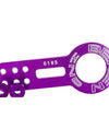 Double Lettering BENEN UNIVERSAL FRONT TOW HOOK (ONE PICES: Front ) color:Purple,red,sliver,black,blue,golden RS-TH001