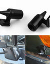 2pcs Deer Whistle Device Bell Automotive Black Animal / Deer Warning Whistles Universal Auto Safety Alert Device RS-TUR009