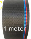 Car Seat Belt M Style Strip Racing Harness Ribbon Auto Safety Webbing Blue Red Wholesale DropShipping For BMW e46 e90 e39