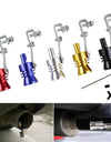 New Universal Colorful Auto Exhaust Muffler Pipe Whistle Turbo Sound Simulator Whistler Kits Size XL RS-TUR006