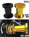 101MM Height Universal Durable Car Steering Wheel Quick Release HUB Racing Adapter Snap Off Boss Kit QR007