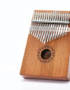 Scoutdoor 17 Keys Kalimba Thumb Piano Made By Single Board High-Quality Wood Mahogany Body Musical Instrument