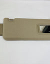 TOYOTA Right (Passenger Side) / Beige 2005-2010 Toyota Tacoma Sun Visor New Updated Design With Mirror and Extender Genuine OEM New